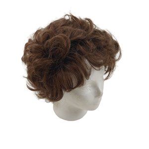 Estetica Womens 12 Wig Short Brown Curly Hair Fashion Accessory